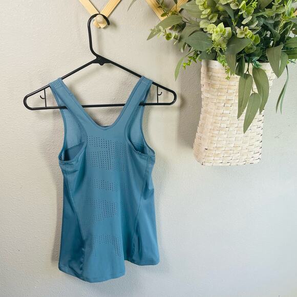 Nike Pro Womens XS Blue Hypercool Training Racerback Yoga Gym Tank 832056-055 - Picture 4 of 9